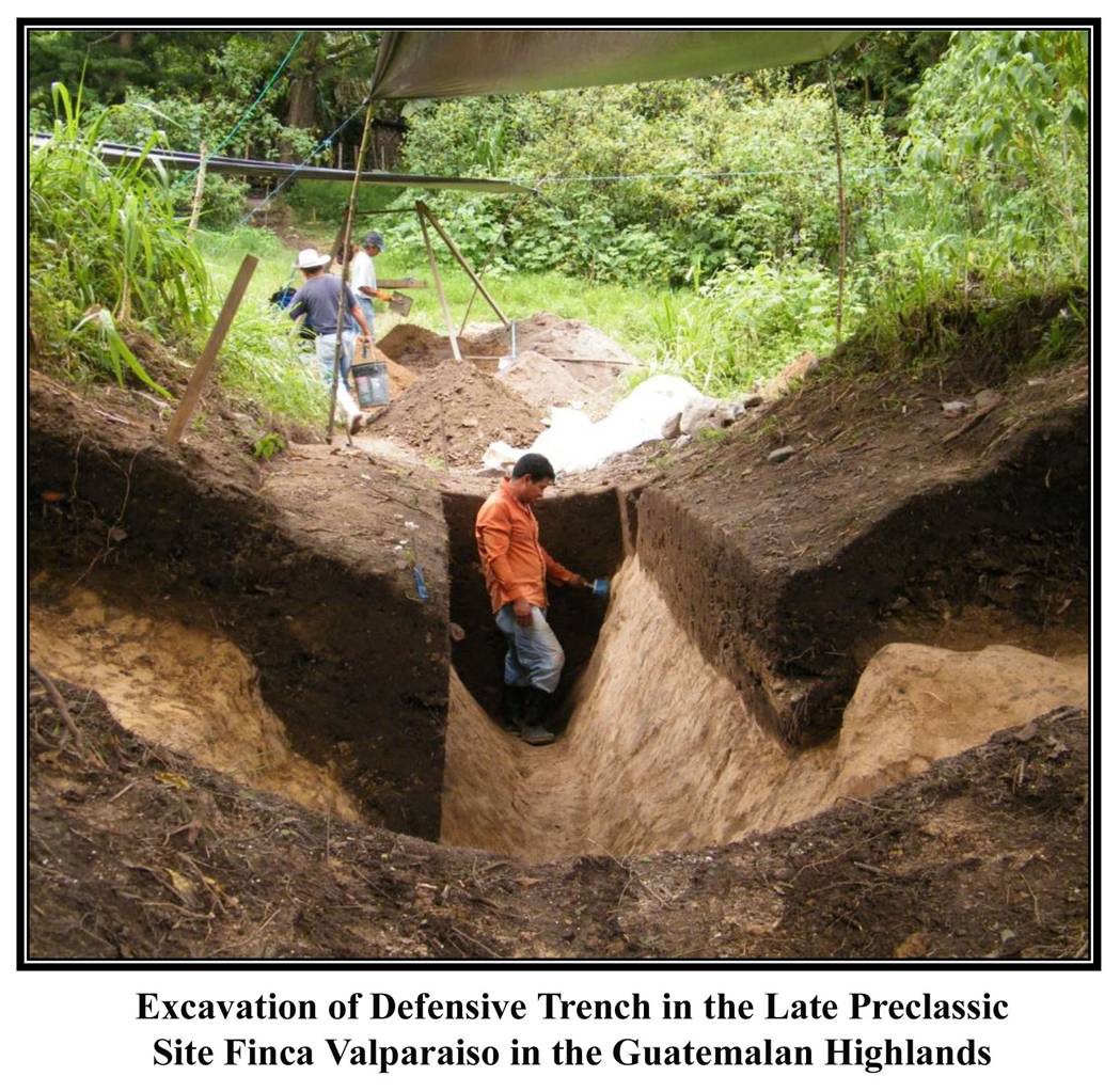 Preclassic Fortifications at Finca Valparaiso -- Excavations of 2011