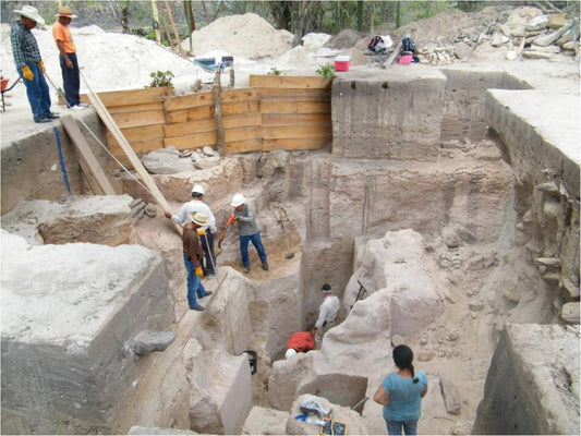 Excavations within the Tzalcam Complex